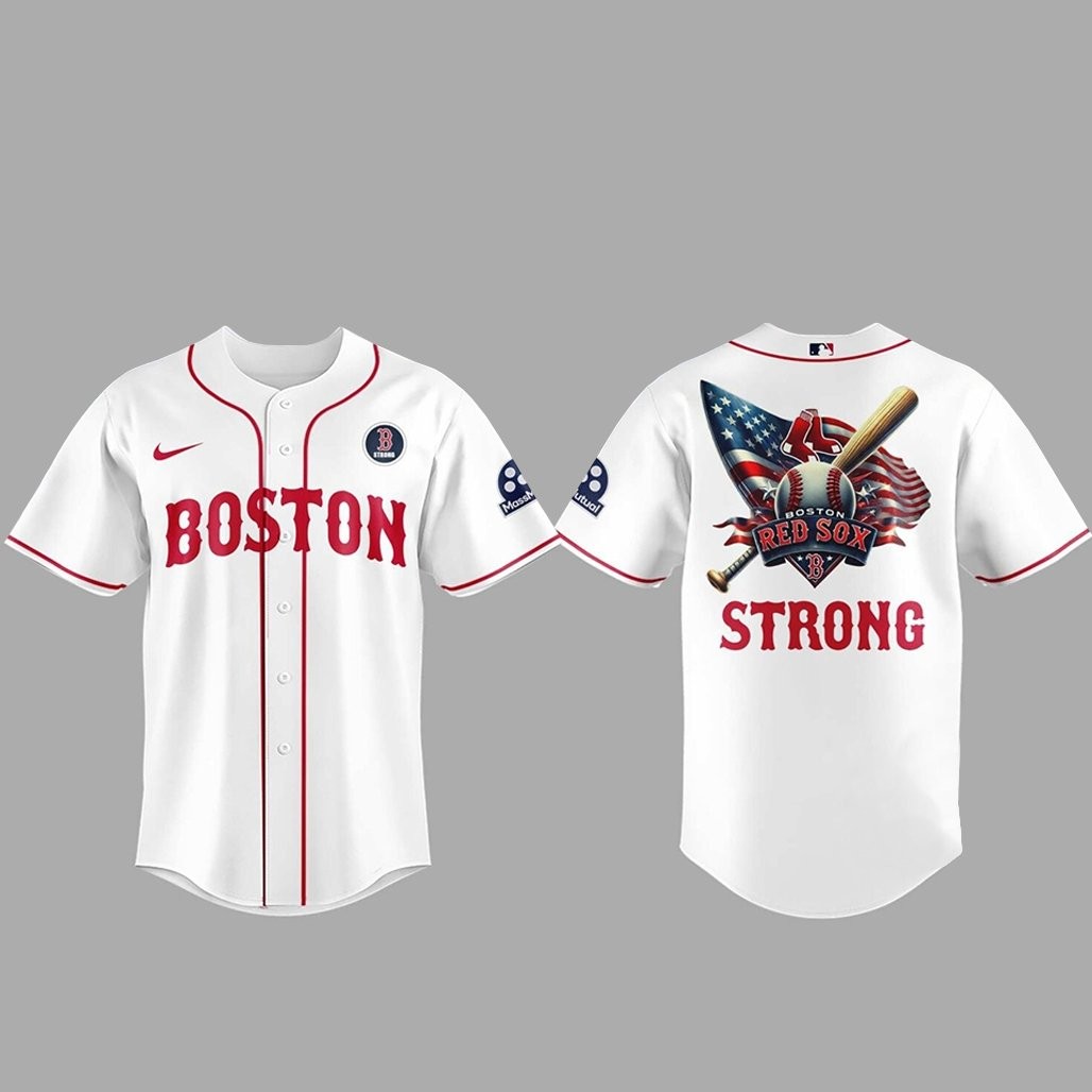 Boston Red Sox Strong 2026 Baseball Jersey
