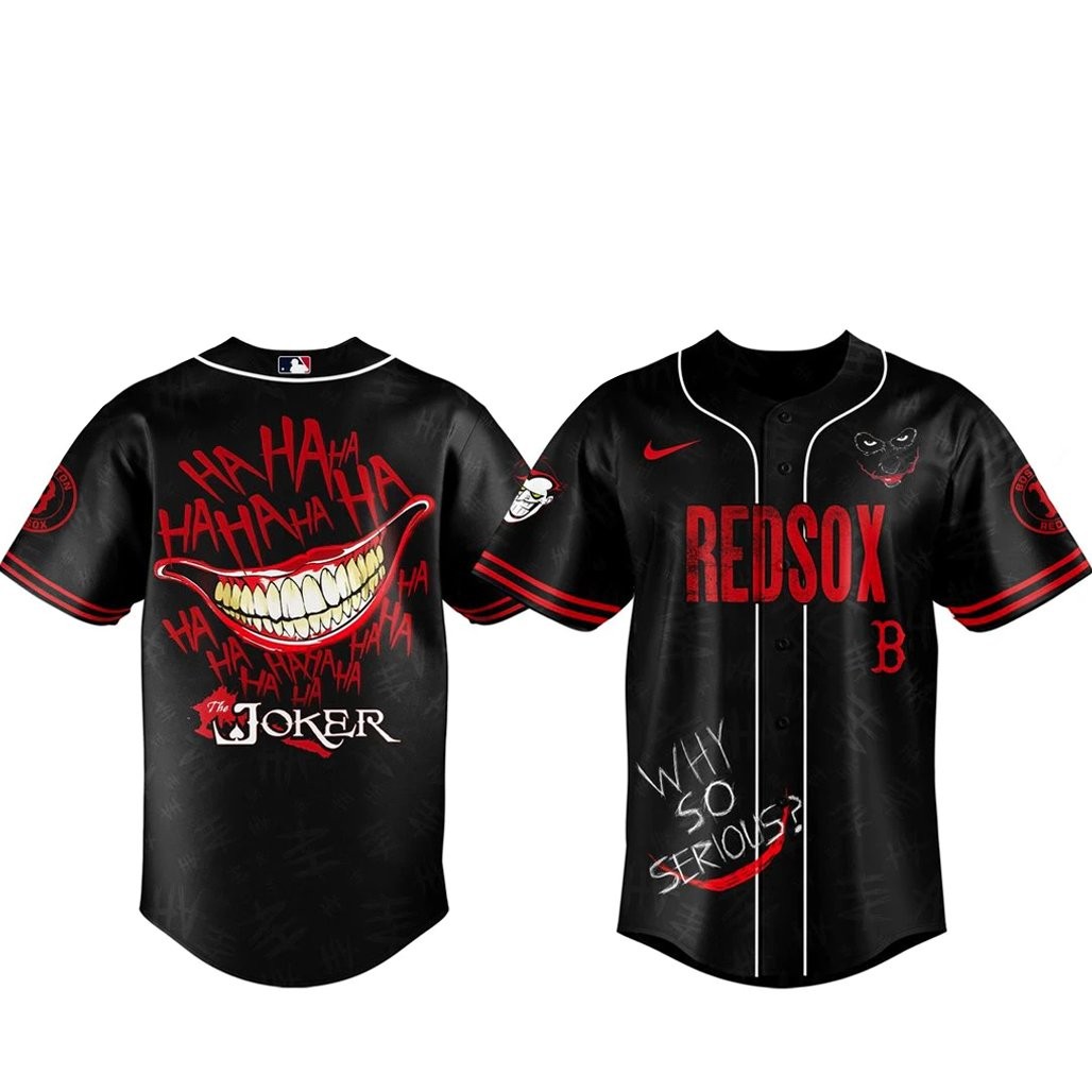 Boston Red Sox X Joker Game Night 2026 Baseball Jersey