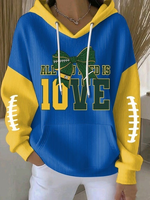 Musemora - Unisex Green Bay Packers Hoodie - Game Day Football