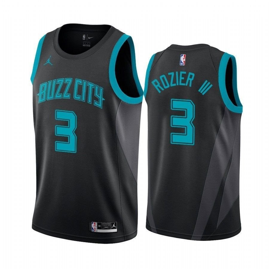 Men's Charlotte Hornets Terry Rozier III #3 City Edition Basketball Jersey Multicolor