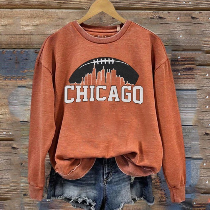 Musemora - Unisex Chicago Bears Sweatshirt - Football Fan Gear
