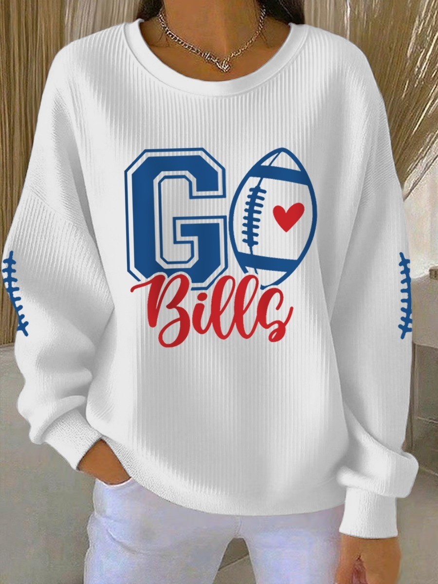Musemora - Unisex Buffalo Bills Sweatshirt - Game Day Football