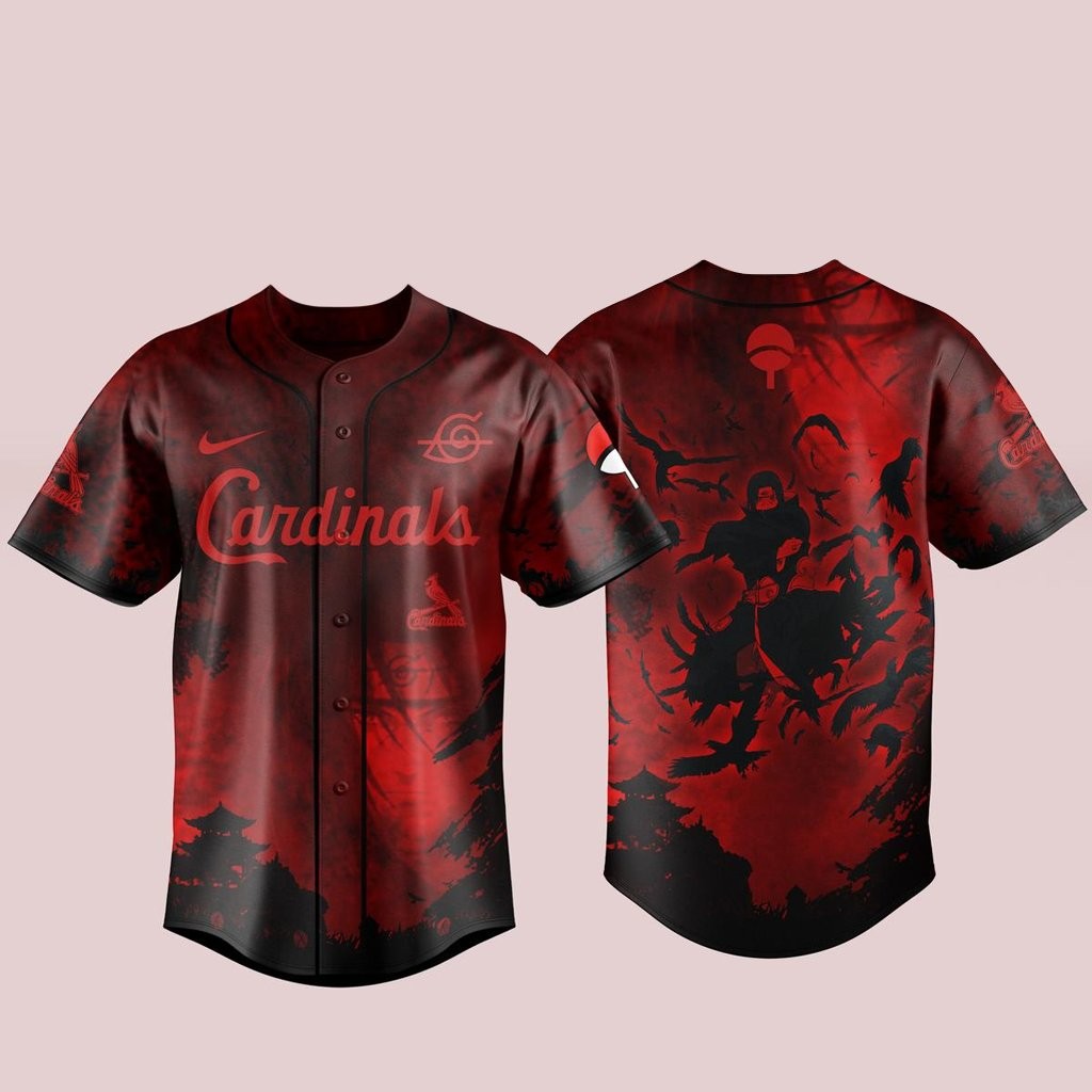 St. Louis Cardinals x Itachi Uchiha 2026 Baseball Jersey
