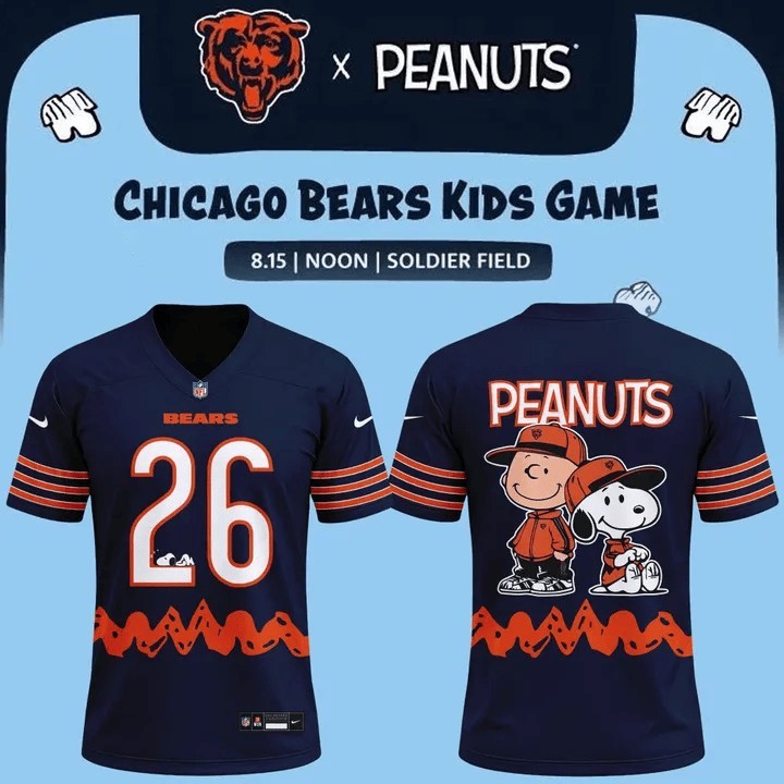 Musemora - Men's Chicago Bears Jersey - Football