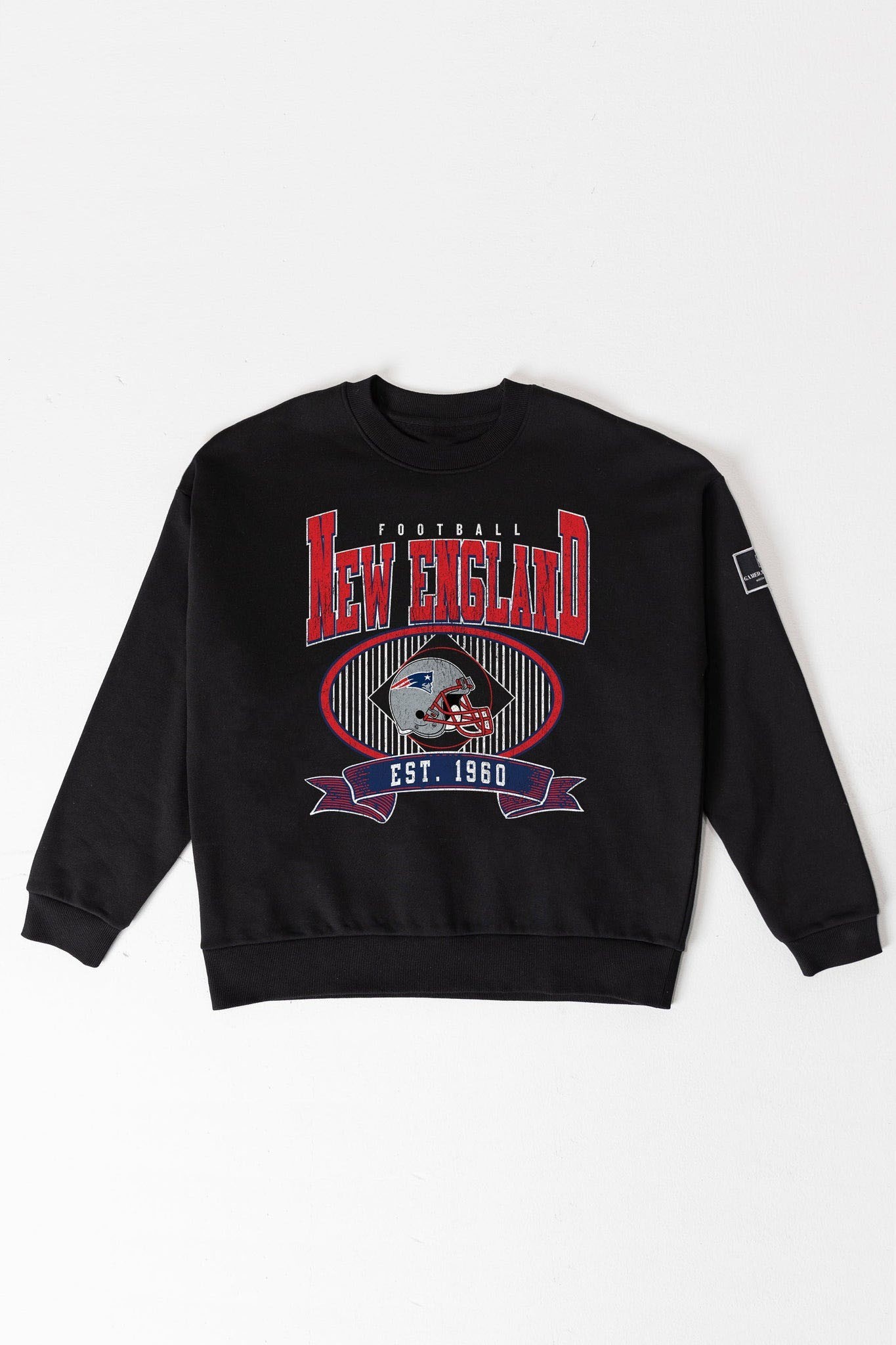 Musemora - Unisex New England Patriots Sweatshirt - Game Day Football