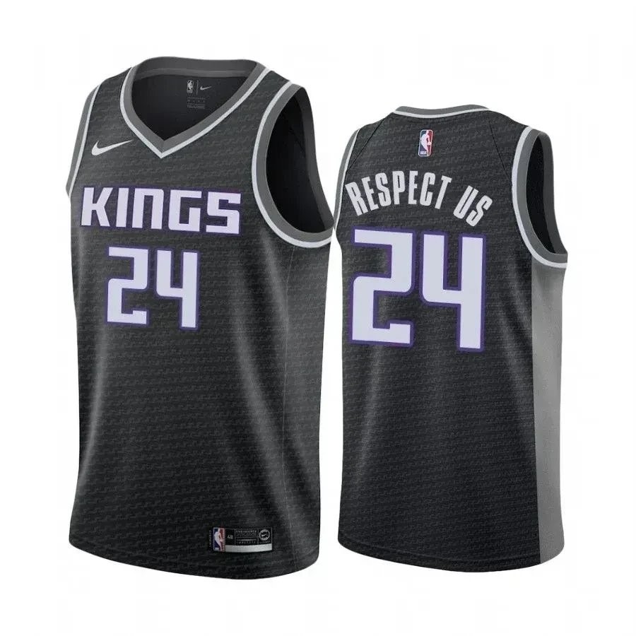 Men's Buddy Hield Respect Us Kings State Multicolor Jersey S-3XL