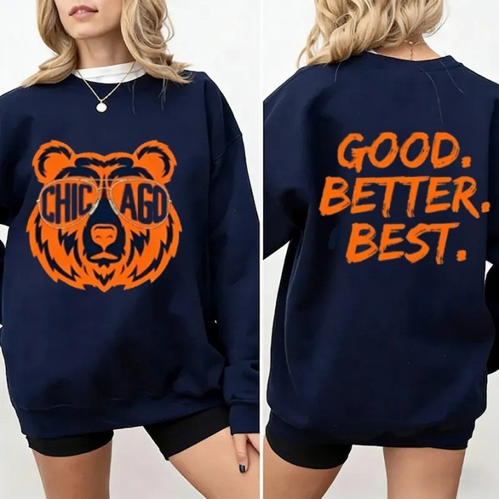 Musemora - Unisex Chicago Bears Sweatshirt - Football