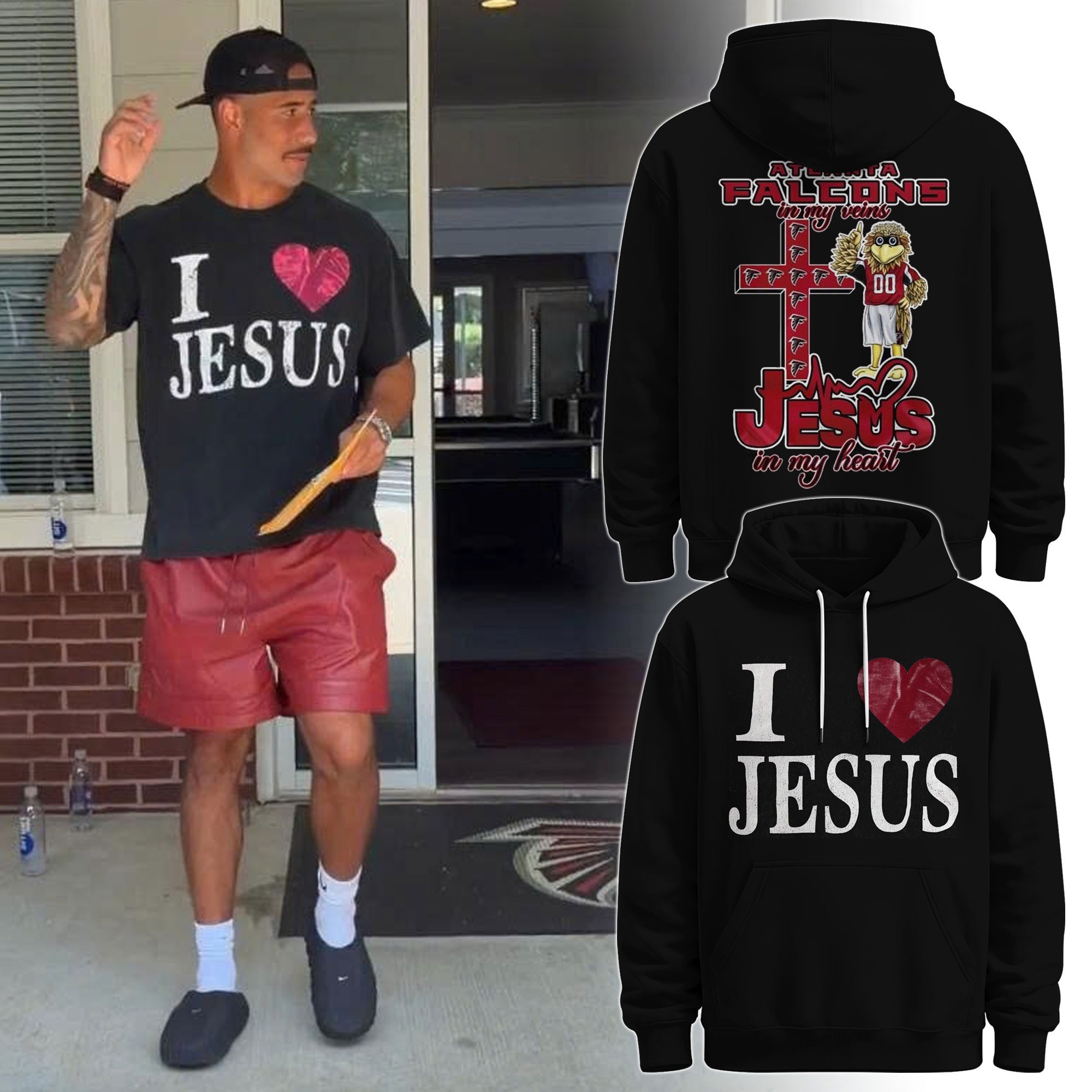 Musemora - Unisex Atlanta Falcons Hoodie