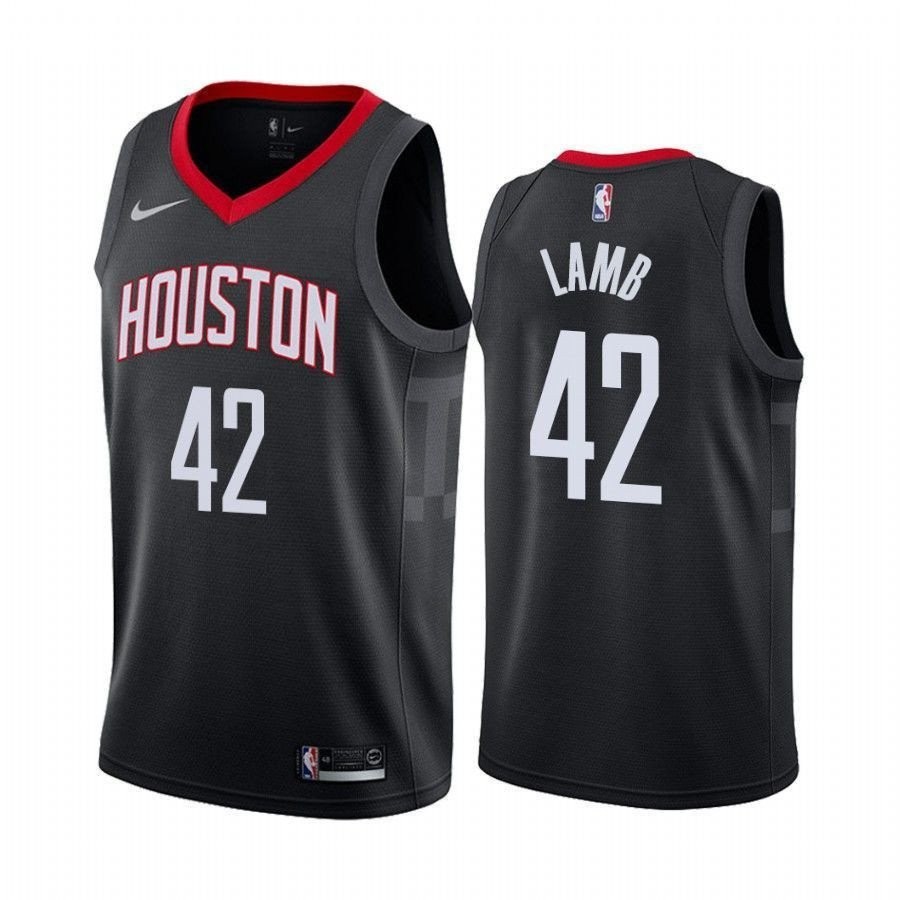 Men's Anthony Lamb Houston Rockets Statement Edition Black 42 Jersey