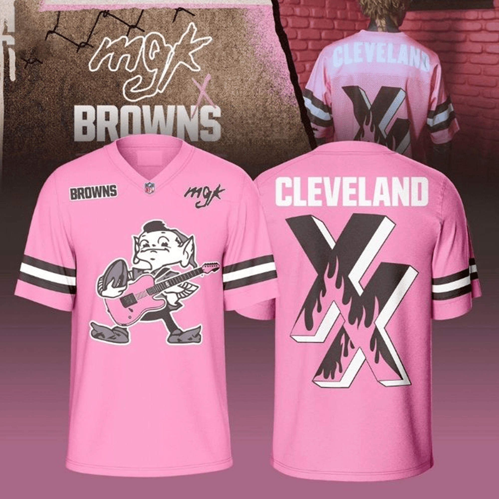 Musemora - Unisex Cleveland Browns Jersey - Football