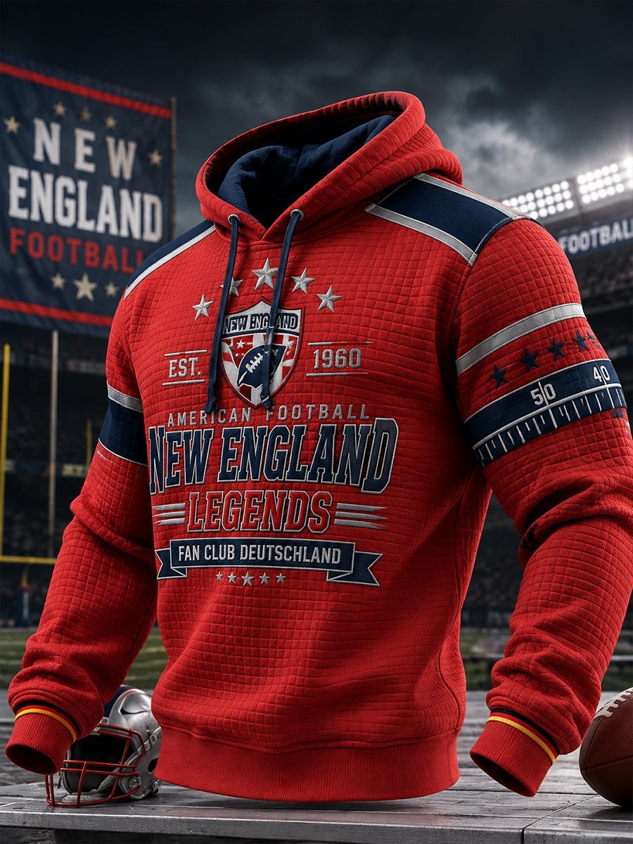 Musemora - Unisex New England Patriots Hoodie - Football