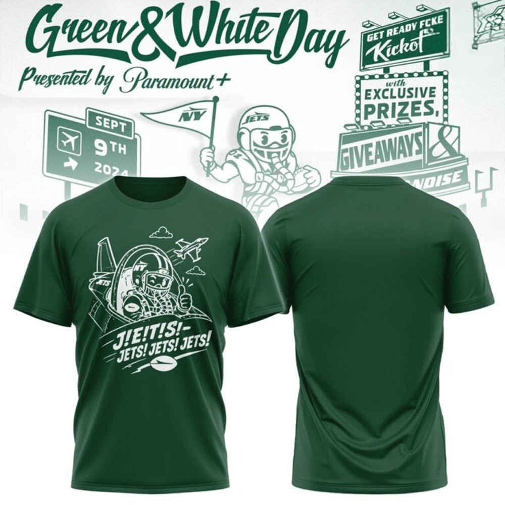 Musemora - Unisex New York Jets T-Shirt - Football