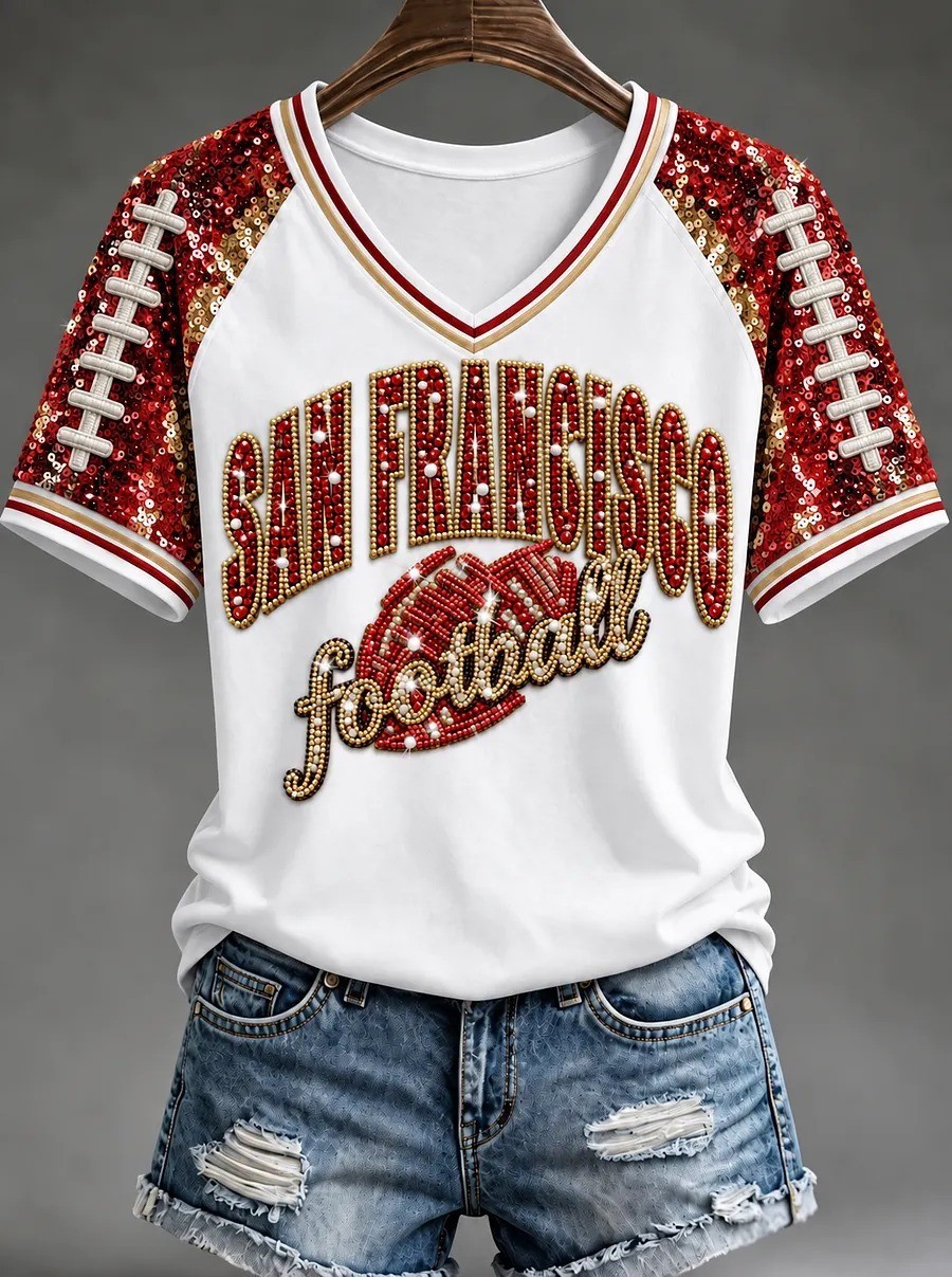 Musemora - Unisex San Francisco 49ers T-Shirt - Football