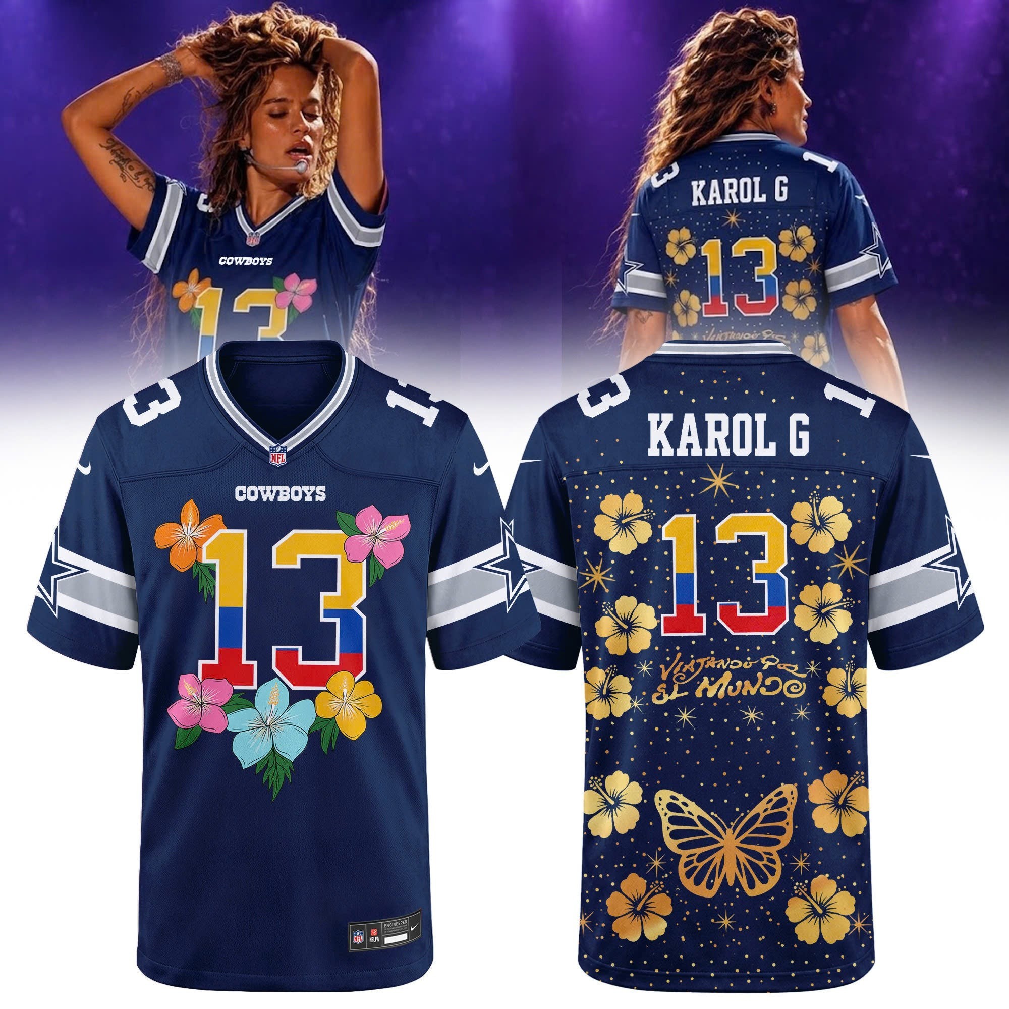Musemora - Men's Dallas Cowboys Jersey