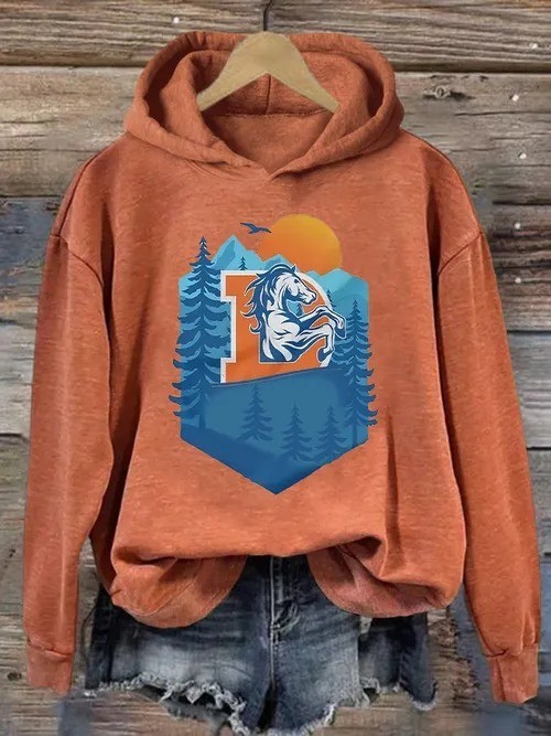 Musemora - Men's Denver Broncos Hoodie - Football