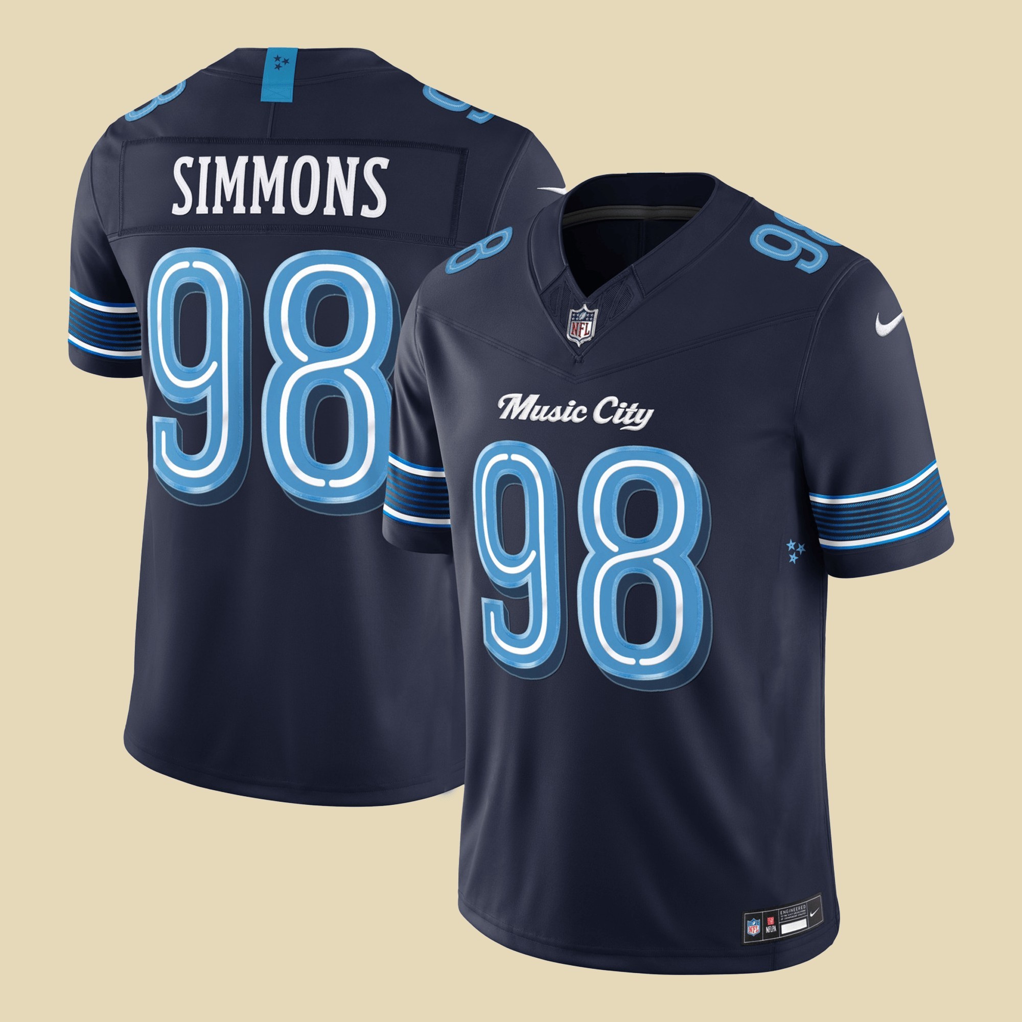 Musemora - Unisex Tennessee Titans Jersey