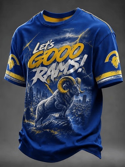 Musemora - Unisex Los Angeles Rams T-Shirt
