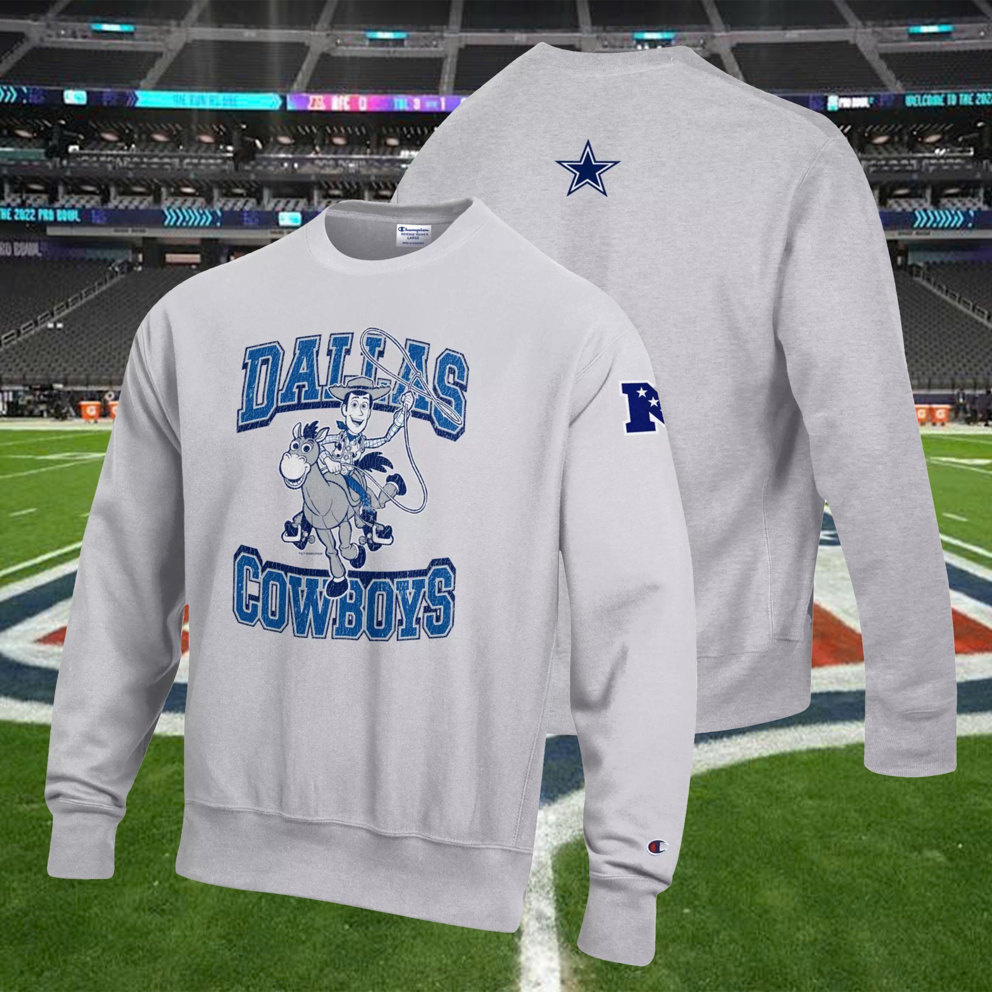 Musemora - Unisex Dallas Cowboys Sweatshirt