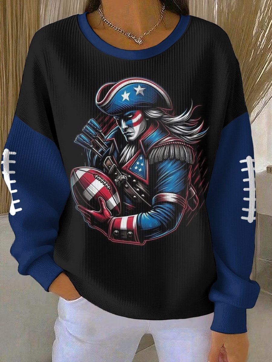 Musemora - Unisex New England Patriots Sweatshirt - Football