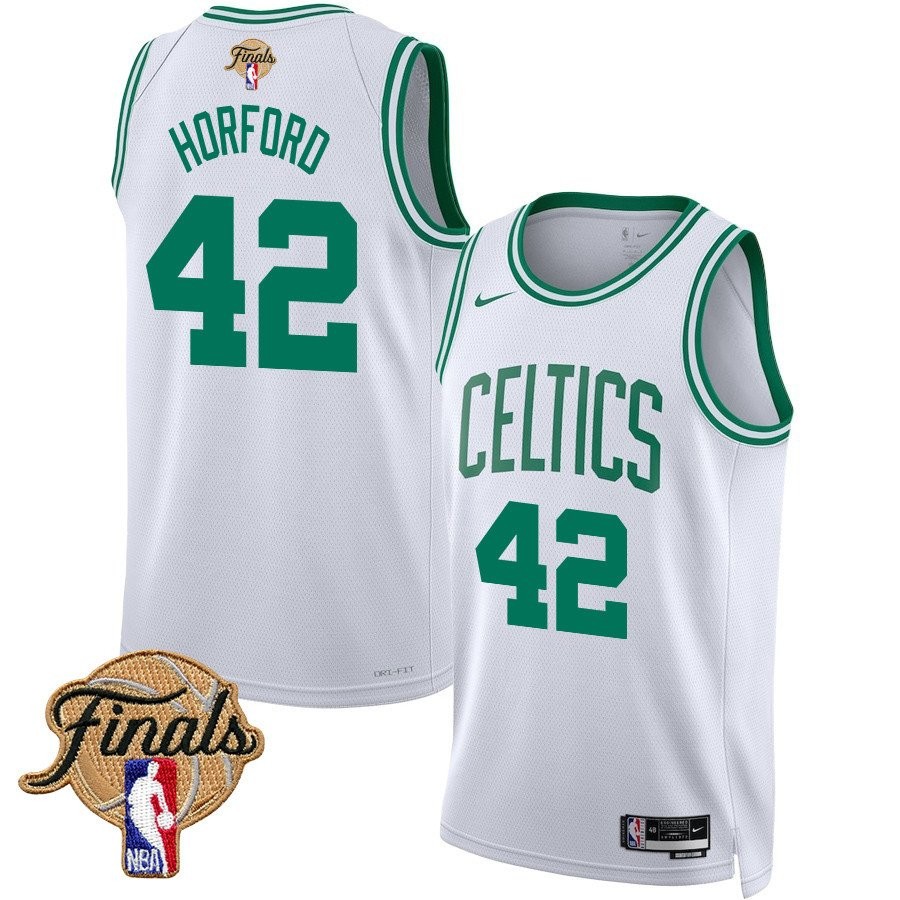 Al Horford 42 Boston Celtics 2024 Finals Patch Swingman Jersey Association Edition White