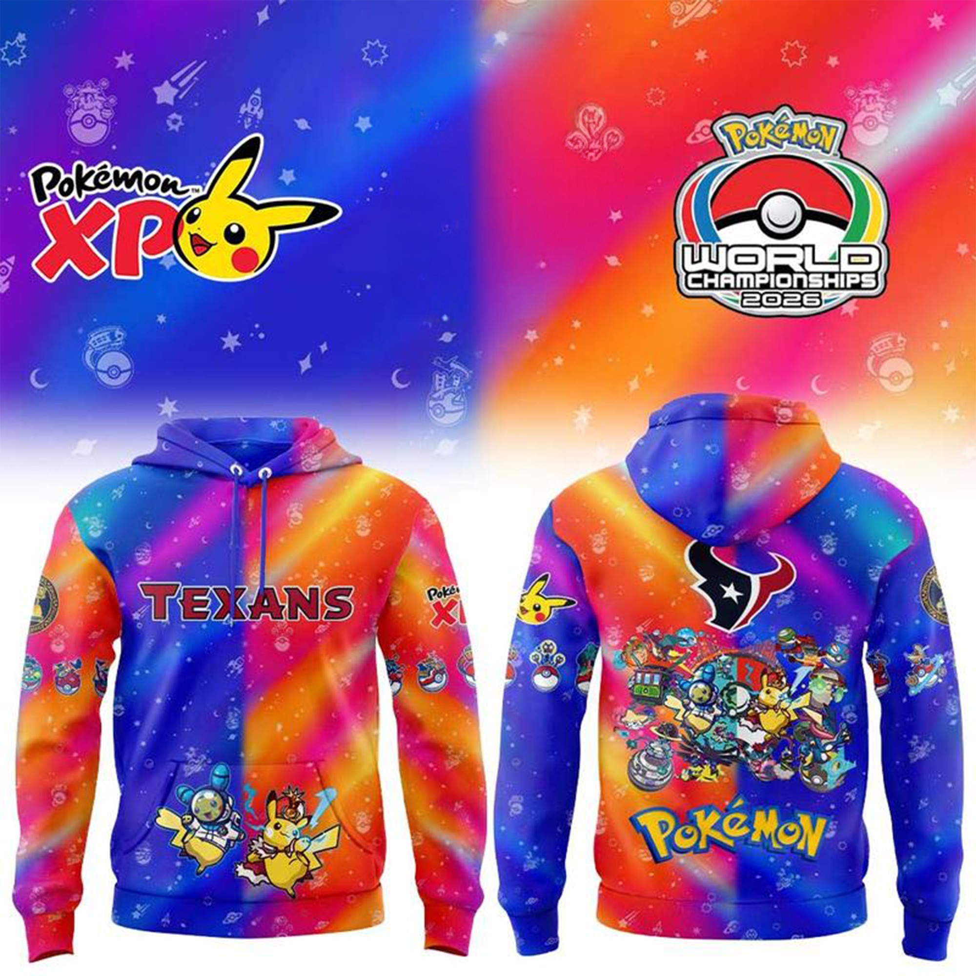 Musemora - Unisex Houston Texans Hoodie