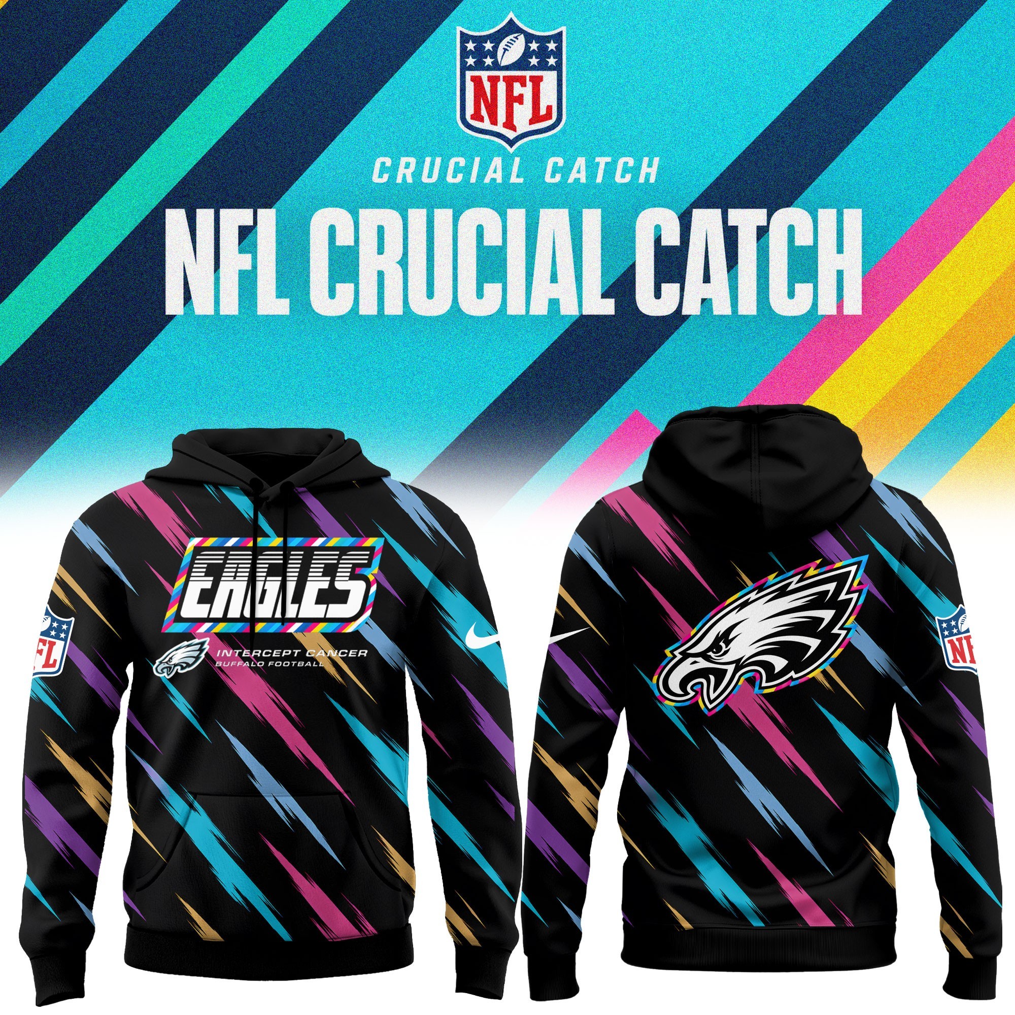 Musemora - Unisex Philadelphia Eagles Hoodie - Football