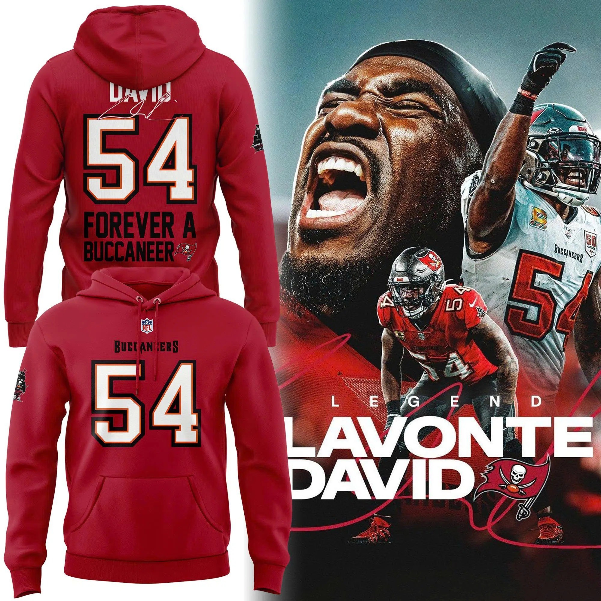 Musemora - Unisex Tampa Bay Buccaneers Hoodie