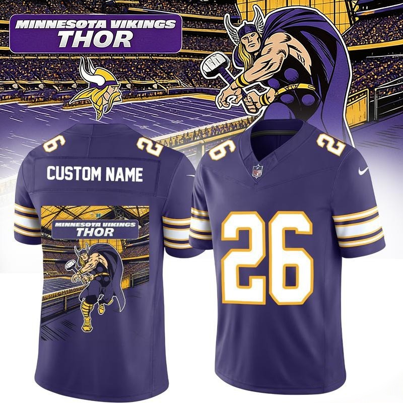 Musemora - Unisex Minnesota Vikings Jersey - Football