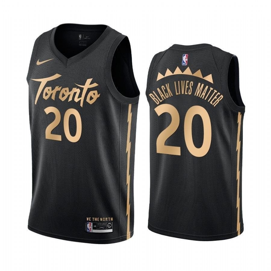 Dewan Hernandez Black Lives Matter Raptors City Jersey