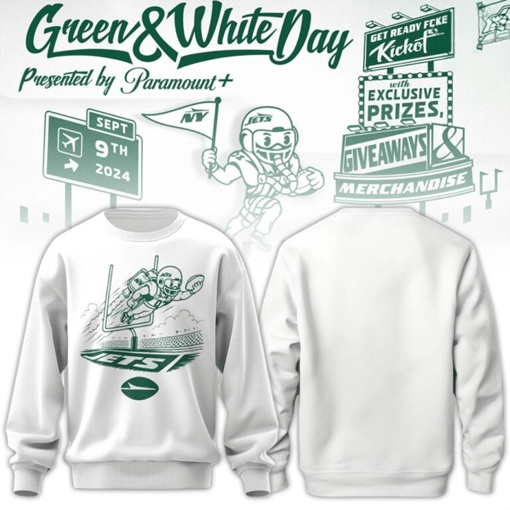 Musemora - Unisex New York Jets Sweatshirt - Football