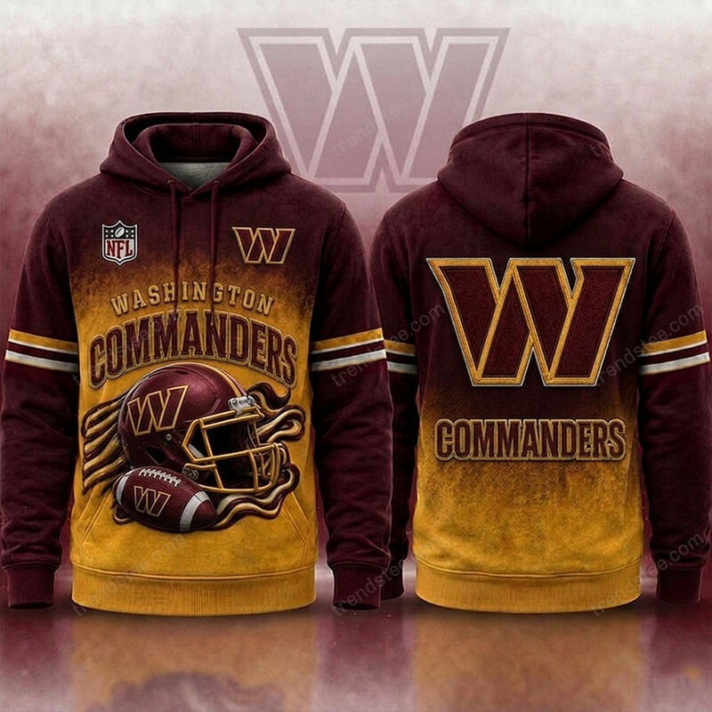 Musemora - Unisex Washington Commanders Hoodie - Football