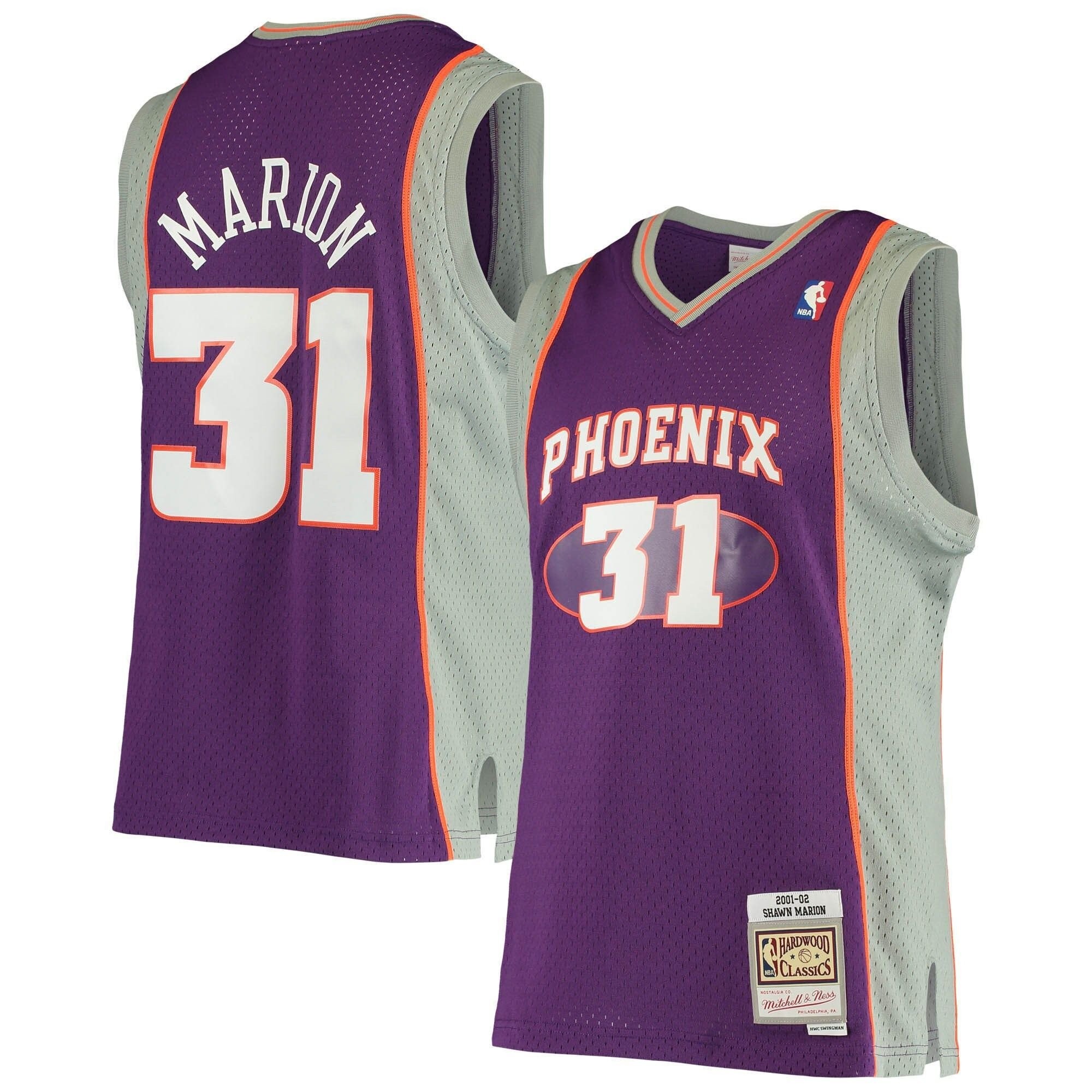 Shawn Marion Phoenix Suns Mitchell & Ness 2005/06 Hardwood Classics Swingman Jersey Purple