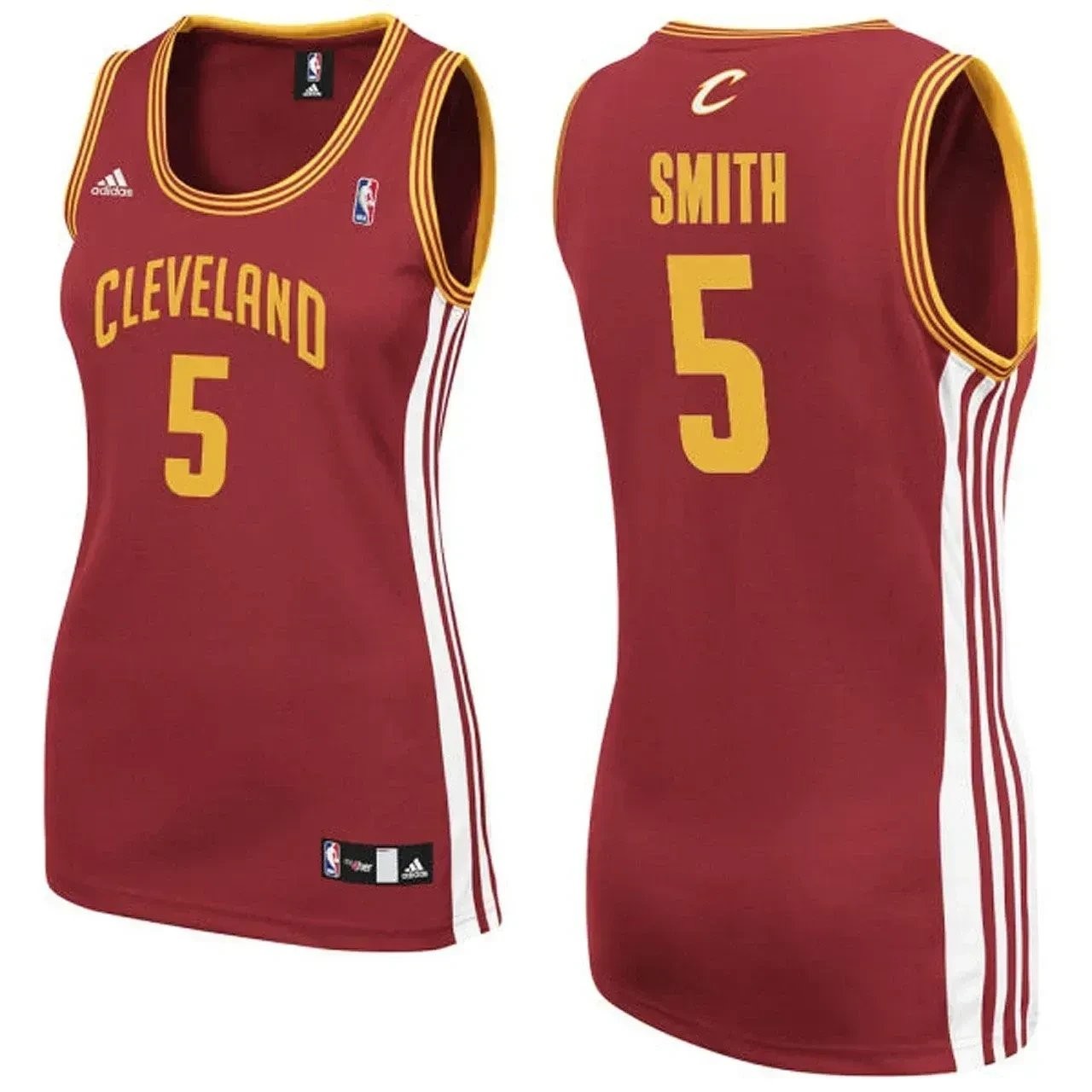 Women's J.r. Smith Cleveland Cavaliers #5 Red Basketball Jersey S-3XL