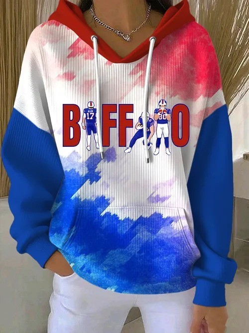 Musemora - Women's Buffalo Bills Hoodie - Football