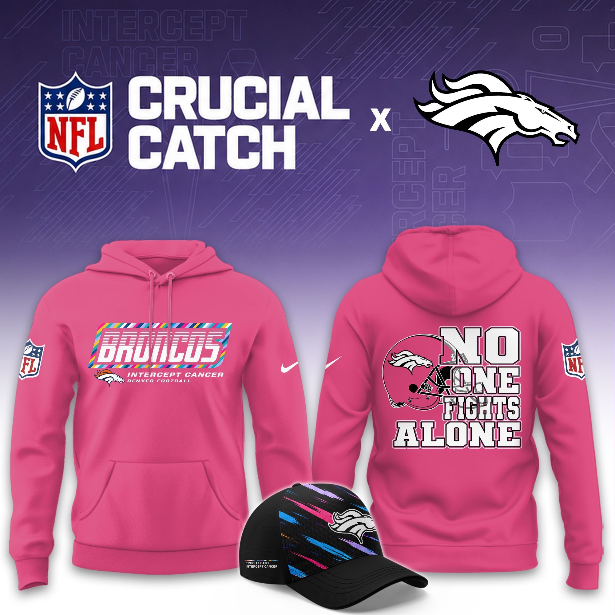 Musemora - Unisex Denver Broncos Hoodie