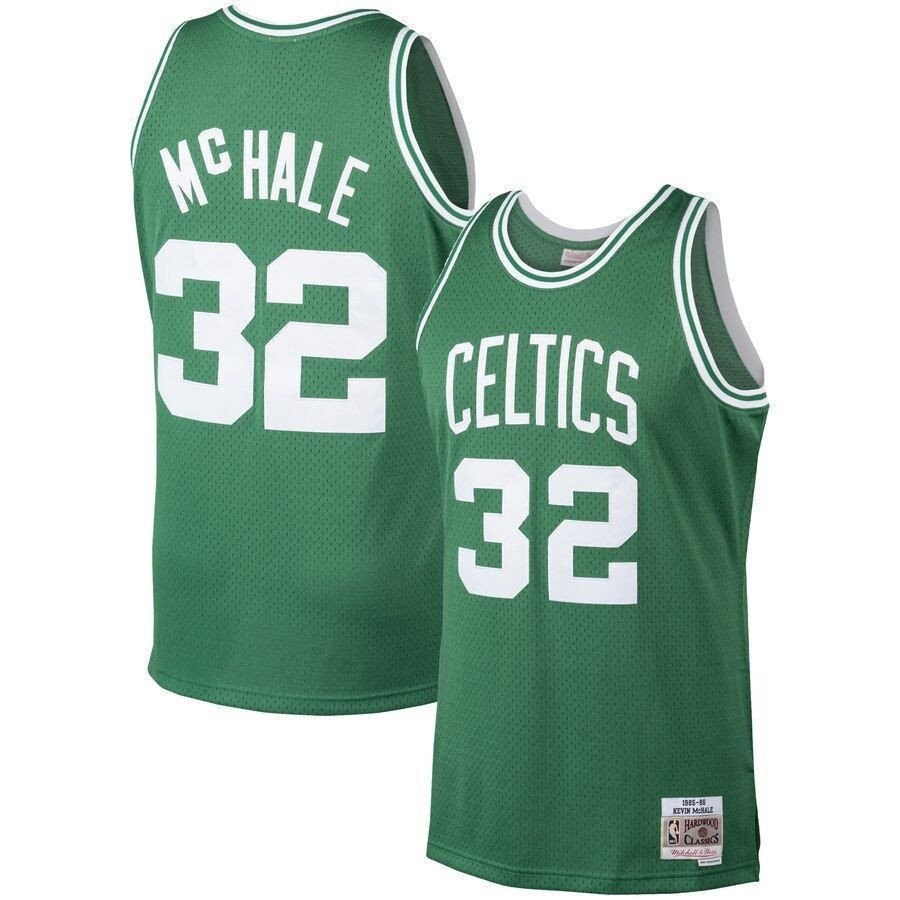 Kevin Mchale Boston Celtics Mitchell & Ness 1986-87 Hardwood Classics Swingman Jersey - Kelly Green