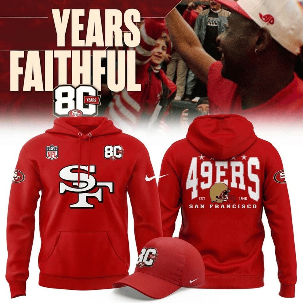 Musemora - Men's San Francisco 49ers Hoodie