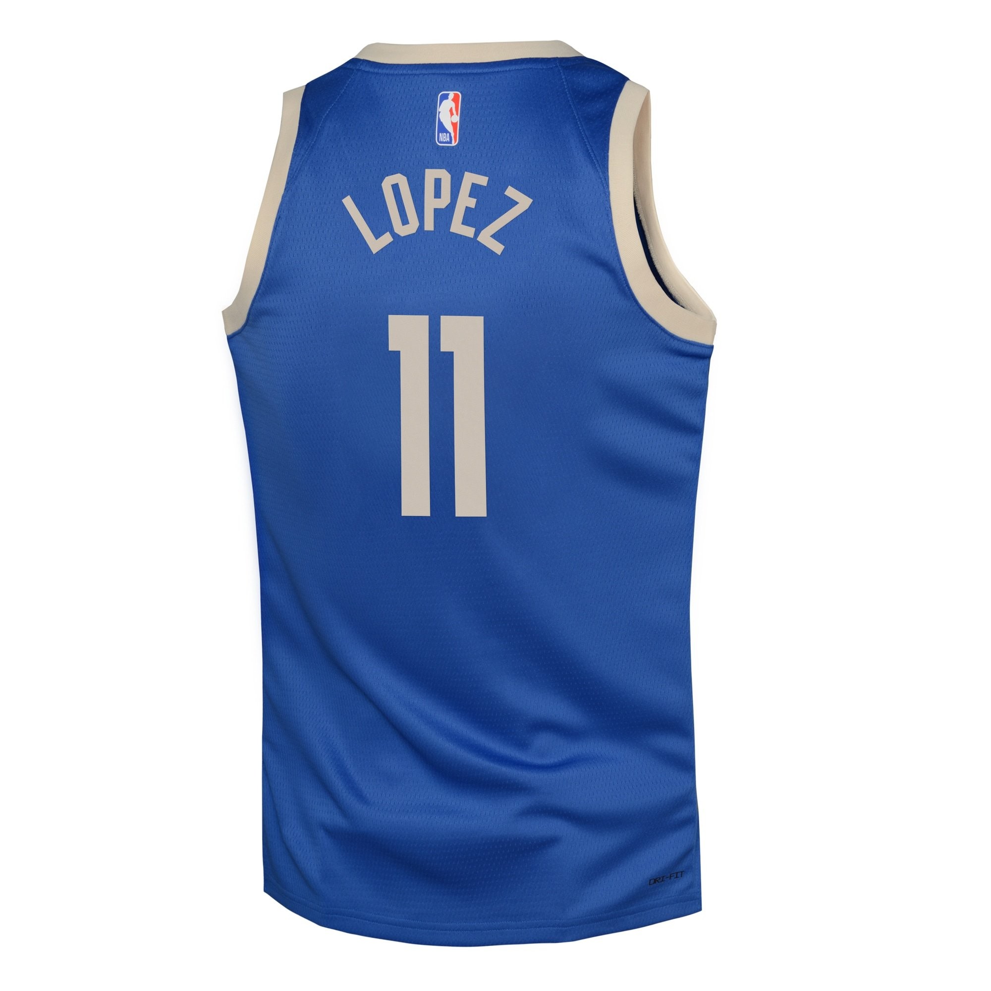 Milwaukee Bucks City Edition Swingman Jersey 2024 Royal Brook Lopez Youth - Image 3