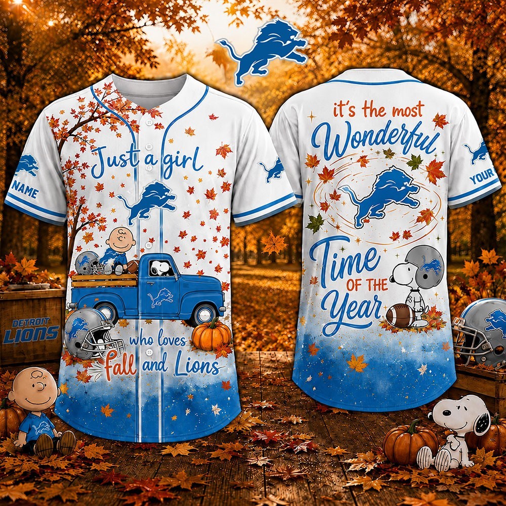 Musemora - Unisex Detroit Lions Jersey