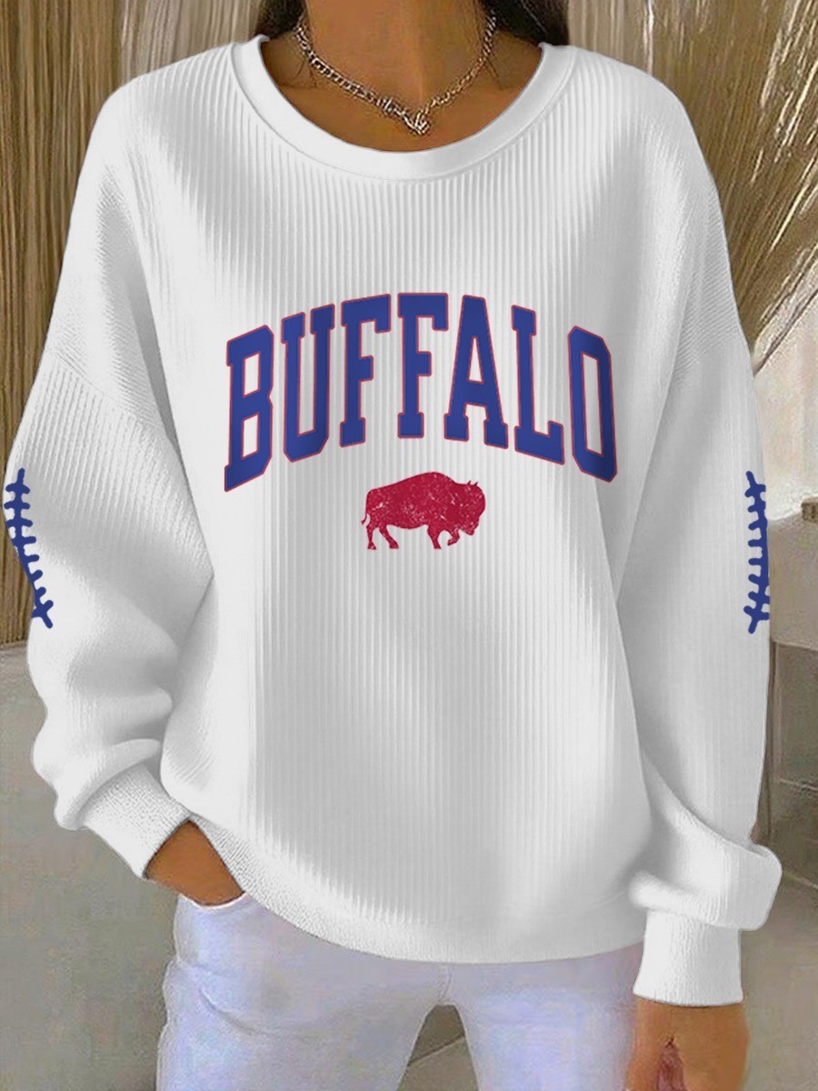 Musemora - Women's Buffalo Bills Sweatshirt - Football