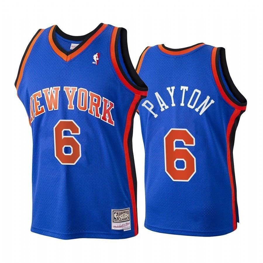 Youth Elfrid Payton New York Knicks Hardwood Classics Jersey Blue - Unisex
