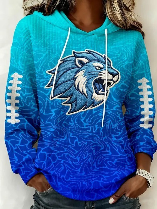Musemora - Unisex Detroit Lions Hoodie - Football