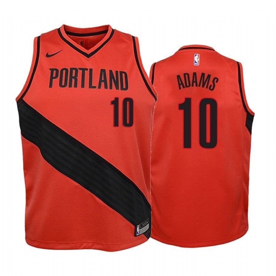 Youth Jaylen Adams Portland Trail Blazers Red State Jersey - Unisex Multicolor