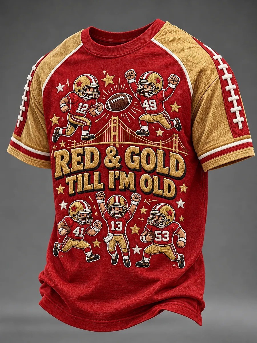 Musemora - Unisex San Francisco 49ers T-Shirt - Football