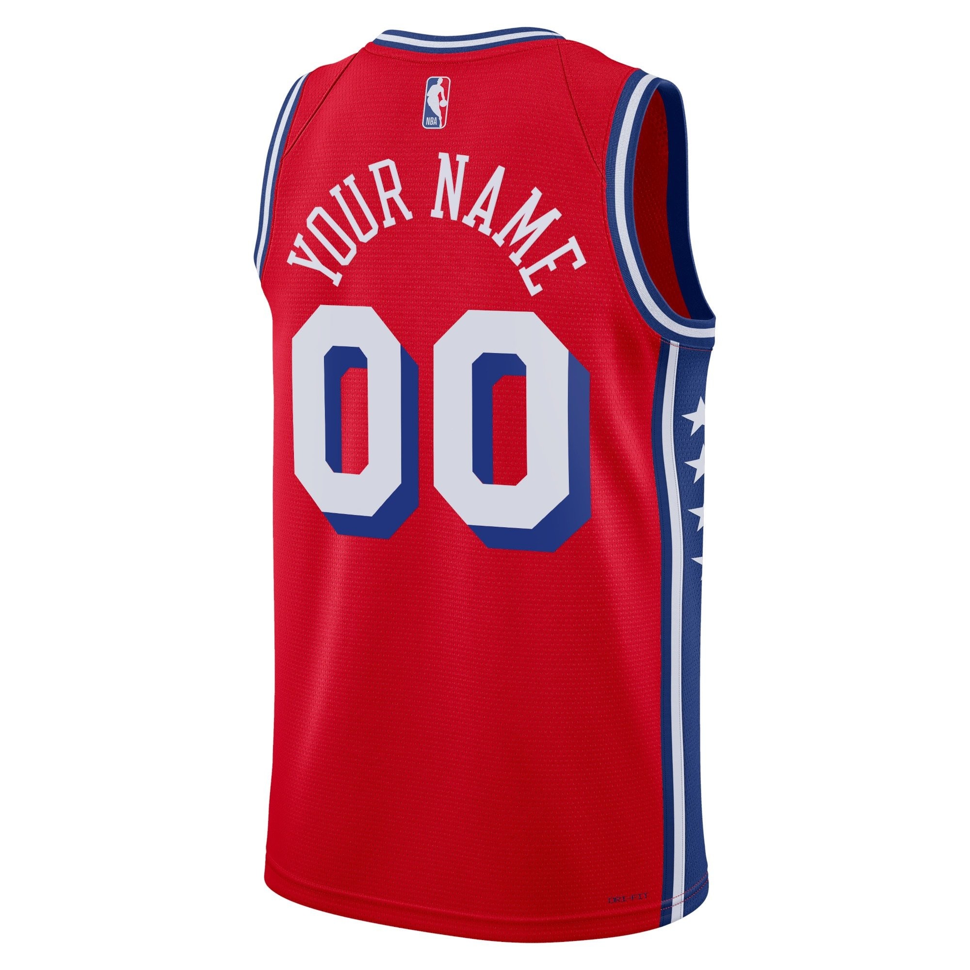 Philadelphia 76ers Jordan Statement Swingman Jersey - Custom - Unisex - Image 2
