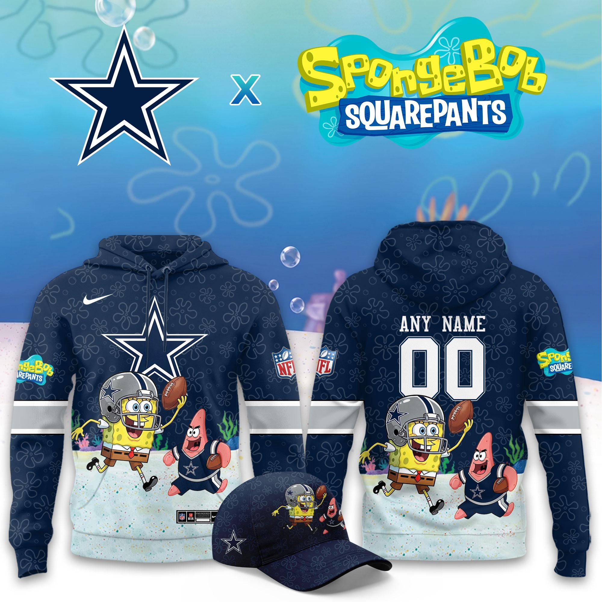 Musemora - Unisex Dallas Cowboys Hoodie - Football
