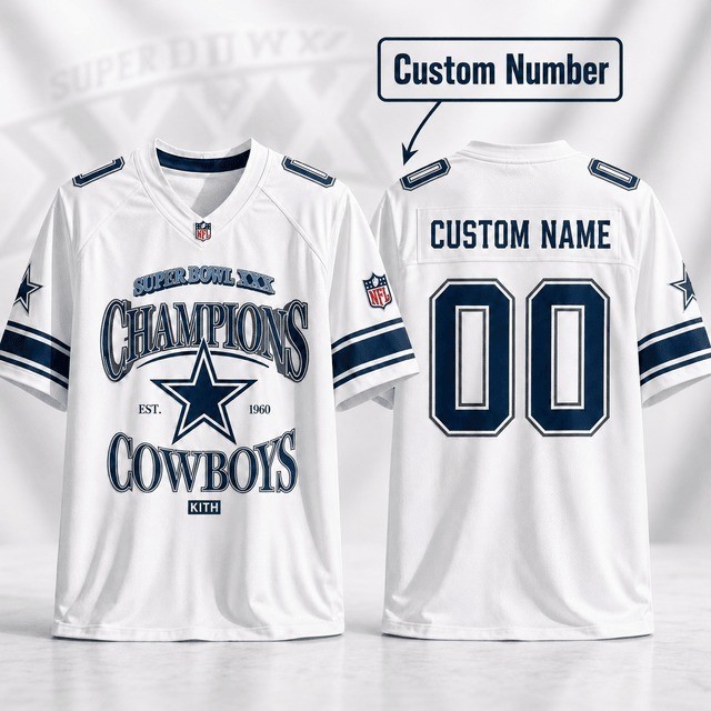 Musemora - Unisex Dallas Cowboys Jersey - Football Super Bowl