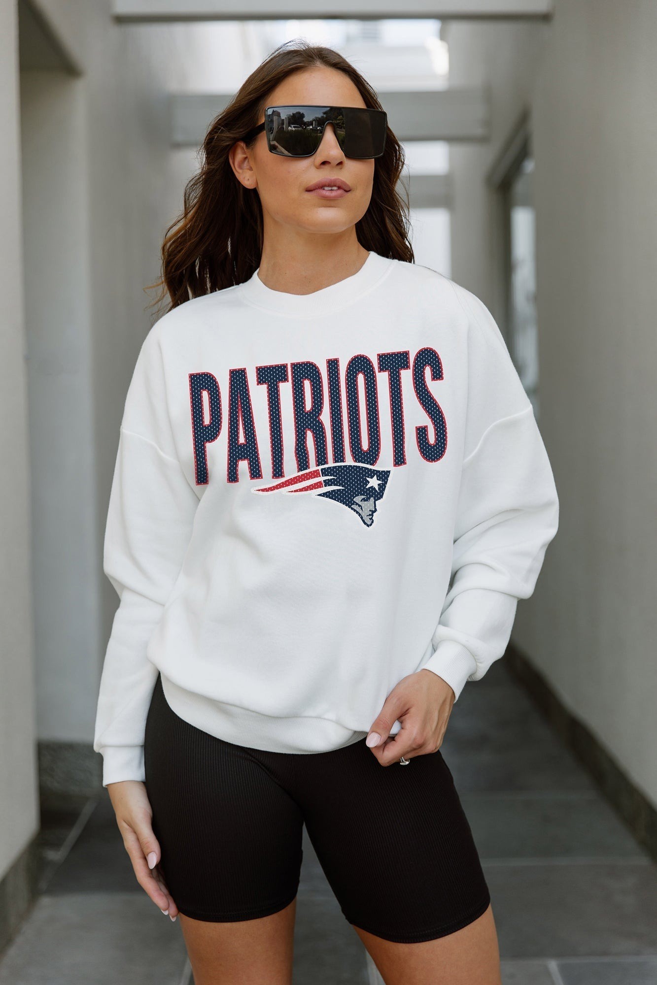 Musemora - Women's New England Patriots Sweatshirt - Football