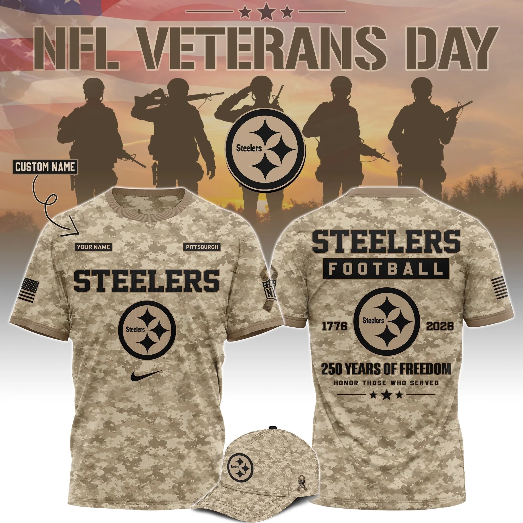 Musemora - Unisex Pittsburgh Steelers T-Shirt