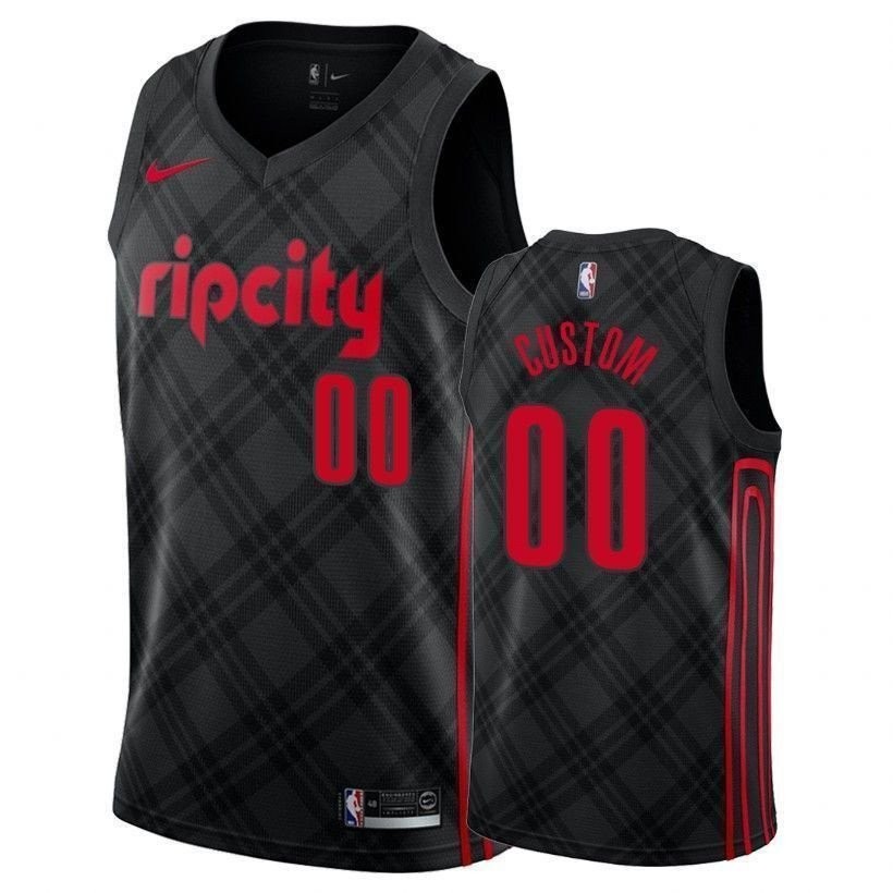 Men's Custom City Black Blazer Sports Jersey - Lightweight Breathable Polyester